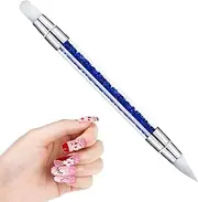 Silicone Brush, Brushes -, Dual Head Manicure Carving, Decoration Tool Nail Polish Tool for Dotting
