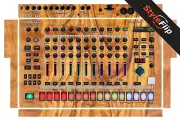 Roland TR-8S Rhythm Composer | Wood 6 | Protective Decal | StyleFlip Skins