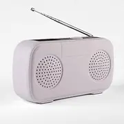 Ravencourt Living Easy Music Player (White)-DAB/FM Radio,Bluetooth speaker,music player for the elderly,Dementia and Alzheimer’s or for visually impaired, simple design