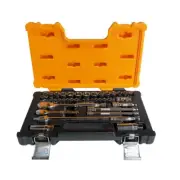 GEARWRENCH 38pc 1/4" & 3/8"Dr Metric & SAE Socket set 83067N