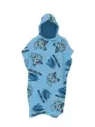 Cronulla Sharks NRL Team Logo Youth Hooded Bath Beach Towel
