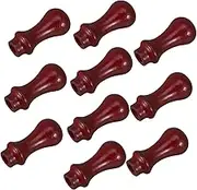 EPIGEIST 10pcs Wooden Wax Seal Stamp Handles Replacement Sealing Wax Tools for DIY Crafting for Invitations Envelopes and Personal Seals