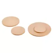 4Pcs Pottery Wheel Bats Round Balanced Bats Pad for Ceramic Pottery Supplies