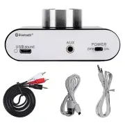 Black Mini Bluetooth 5.0 Digital Power Amplifier HiFi Stereo Audio 50W+50W