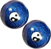 1set Health Massage Handball Workout Balls for Exercise Hand Exercise Balls Meditation Balls Japanese Meditation Balls Baoding Balls Hand Massage Balls Hand Exercise Rolling Balls