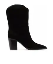 Gianvito Rossi Denver Pointed-Toe Boots 36,38,39,40,36.5 Black