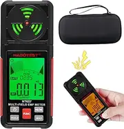 Electromagnetic Field Radiation Detector,Portable 2.26inch LCD Display EMF Reader Meter EMF Tester WiFi Signal 5G Signal Detector with Backlight and Sound Alarm EMF Detector for RF EF MF