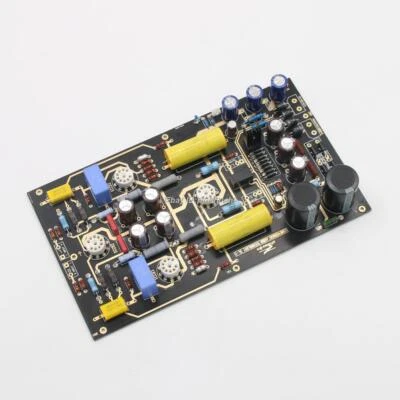 Hifi 12AU7+12AX7+6DJ8 Tube Pre-AMP Stereo Preamplifier Board Base On CAT SL-1