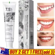 7.5%Hap Nano-Hydroxyapatite Toothpaste Remove DeepClean For Sensitive Teeth~~~