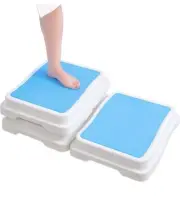 Bath Shower Step,Stackable Bathtub Non Slip Safety Step Stool, Indoor/Outdoor...
