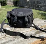 Kodak Camera Carrying Case Black Nylon Travel Bag Shoulder Strap