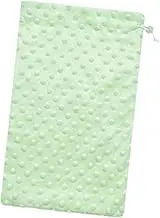KiBcsLic Bath Towel Bag for Ferrets, Bath Towel for Bearded Dragons, Accessories for Ferrets and Hedgehogs, Quick-Drying, for Small Pets Made of, Green, as described