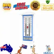 Brannan Max Min Thermometer Indoor Outdoor Wall Mount for Garden Greenhouse Use
