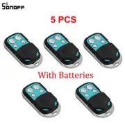 5PCS RF Controller 4 Button RF Remote Controller Wall Light Remote Switch