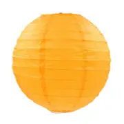 Bumblebee Yellow Round Chinese Paper Lantern - 4 Sizes