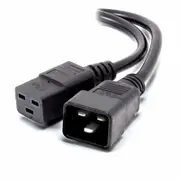 Alogic 3m IEC C19 to C20 Power ExtensionMale Female Cable Cables - MF-C19C20-03
