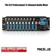 TKL K12 12-Channel Audio Mixer Digital Stereo Effects Processor Mixing Console
