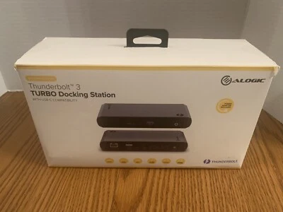 ALOGIC Thunderbolt 3.0 TURBO Docking Station with USB-C Compatibility - Dual Dis