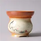 Chinese Style Hand-painted Tea Strainer Tea Set Filter Ceramic Funnel Fair Cup
