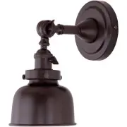 JVI Designs 1251-08-M2 Soho Swing Arm or Wall Lamp Oil Rubbed Bronze