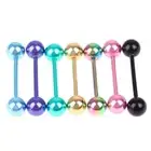 7pcs/set Fashion Women Tongue Rings Ear Bone Piercings Body Jewelry Decor