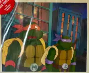 Teenage Mutant Ninja Turtles, Animation Production Cel (1987) COA - Michelangelo