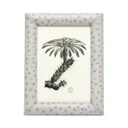 Pigeon & Poodle Witney Ostrich Leather Frame, 5 x 7