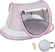 Baby Beach Tent - Baby Beach Shade | Outdoor Sunshade Lightweight Sand-Proof Canopy for Picnic Play Park Travel Backyard Rest Camping Vacation Lake Fishing