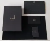 在飛比找Yahoo!奇摩拍賣優惠-英國精品 Dunhill 登喜路 全新正品 全皮 護照夾 信