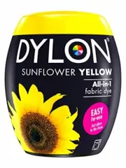 Dylon 350g Machine Dye Pods, Sunflower Yellow