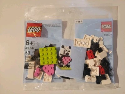 [NEW] Lego Monthly Mini Build Valentine Panda (40396) - Lego 40396 *Rare