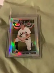 Jameson Taillon USA 2010 Bowman Chrome Refractor 583/777 RC Awesome!!!