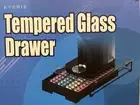 EVERIE Tempered Glass Drawer For Nespresso Vertuo Pods Holds 40 LG/52 SM