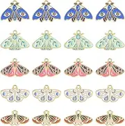 [KitBeads] Enamel Charms Gold Plated Charms Pendant for Jewelry Making Necklace Earring DIY Crafting Charms