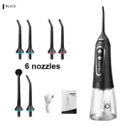 Cordless Water Flosser Jet Dental Oral Irrigator Teeth Cleaner Floss 5 Mode IPX7