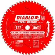 Freud D0756F Diablo Steel Demon Ferrous Cutting Saw Blade 7-1/4-Inch by 56t