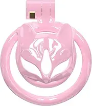 Men's Mini Inverted Concave Resin Breathable Cage with 5 Fixed Arc Rings (43mm/46mm/49mm/51mm/55mm) (Pink, 14-2)
