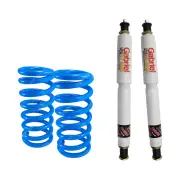 2 Front Raised HD Gabriel PLUS Shocks + Lovells Springs for Nissan Patrol GU Y61