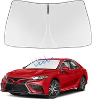 WindScreen Sun Shade for Toyota Camry 2018-Onwards Blocks UV Rays Sun Visor Protector Foldable Sunshade