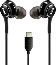 UrbanX 2021 Stereo Headphones for Samsung Note 10, Note 10+, Galaxy S10, S9 Plus, S10e, Galaxy S21, Galaxy S20 FE, Galaxy S20, Designed by AKG - Microphone and Remote Type-C Connector