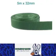 5m x 32mm GrassGreen ​Nylon Webbing Strap Safety Belt Knapsack Bag Leash DIY