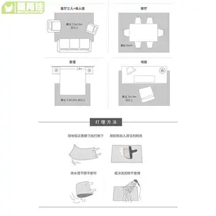 大尺寸200*300cm新款北歐ins風格滿鋪臥室客廳茶几毯沙發床邊地毯現代簡約家用進門毯