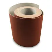 6 Inch X 75 Foot Premium Loop (Felt) Backed Ready-to-Cut Cloth Sanding Roll for