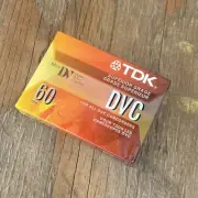 TDK DVC DVM-60ME 60 Minute Mini DV Video Cassette NIB