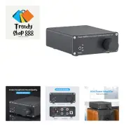 2 Channel Amplifier Stereo Audio Amp Mini Hi-Fi Class D Integrated Amp for Ho...