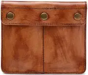 Vintage Tree Paste Watch Bag Square Snap Button Outdoor Portable Couple Watch Box (D As showns) FANDIAO