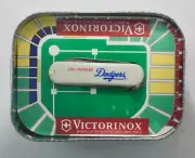 Victorinox Classic SD Swiss Army knife- MLB LA Dodgers team open gift tin #4407