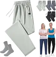 [KCRPM] Comfysfit.Com Pant for Women,StretchActive - Unisex Ultra Stretch Quick Drying Pants, Wrinkle-Resistant,Fast Dry,Unisex