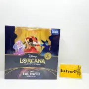 Disney LORCANA The First Chapter Booster 1Box with Shrink Japanese Takara Tomy