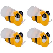 4PK Joybee Roaming Bee w/ Buzzing Sounds Moving Wind-Up Kids/Children Toy